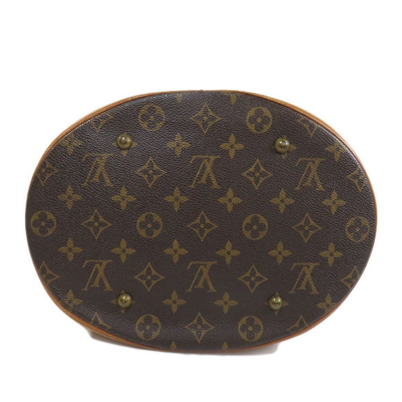 Louis Vuitton Bucket L Monogram Handbag Monogram Canvas - Picture 4 of 9